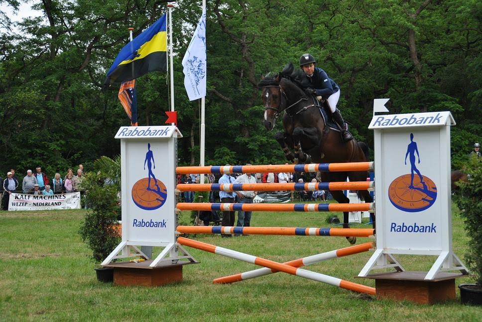 Sponsor paarden hindernis voor Rabobank