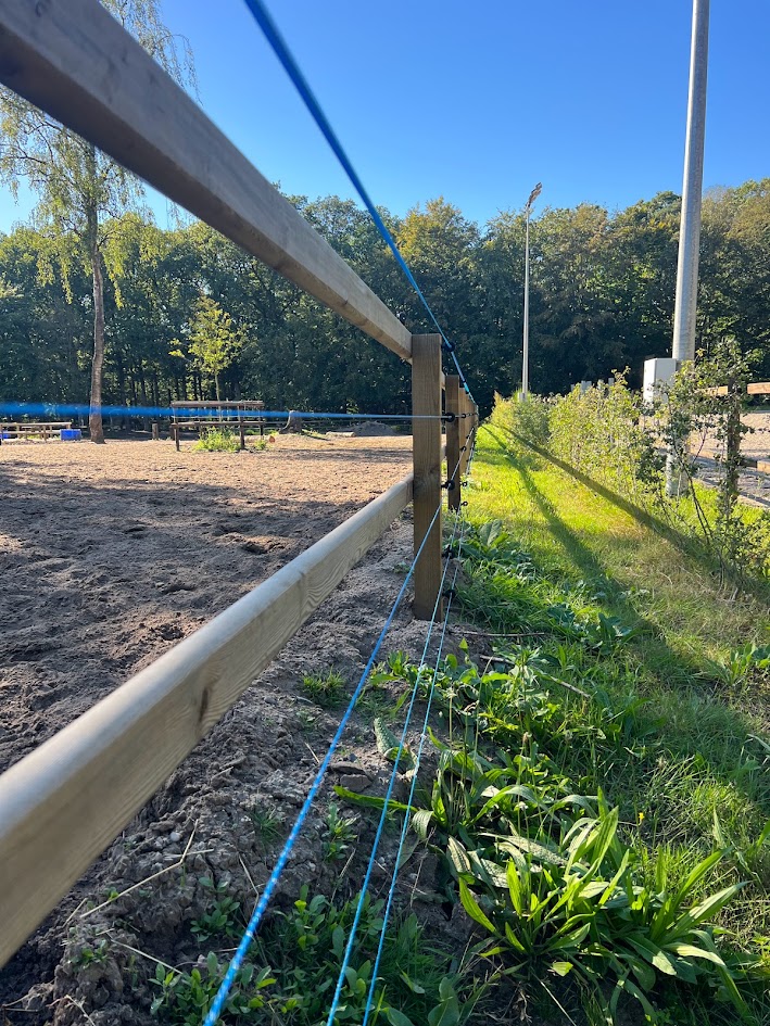 Poorten combineren met elektrische omheining